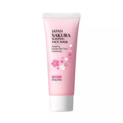 Picture of Laikou Japan Sakura Sleeping Face Mask 80g 