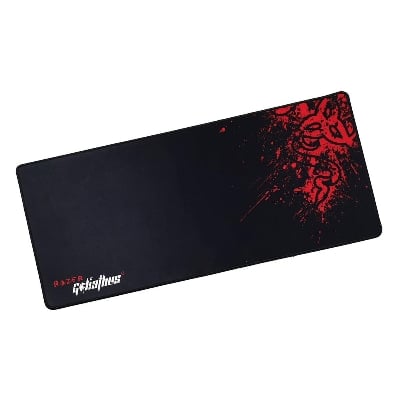 Picture of Office Mouse Pad - Multicolor- Gaming Big Size mouse pad (700X300) 27/11 inh (RED REZAR)