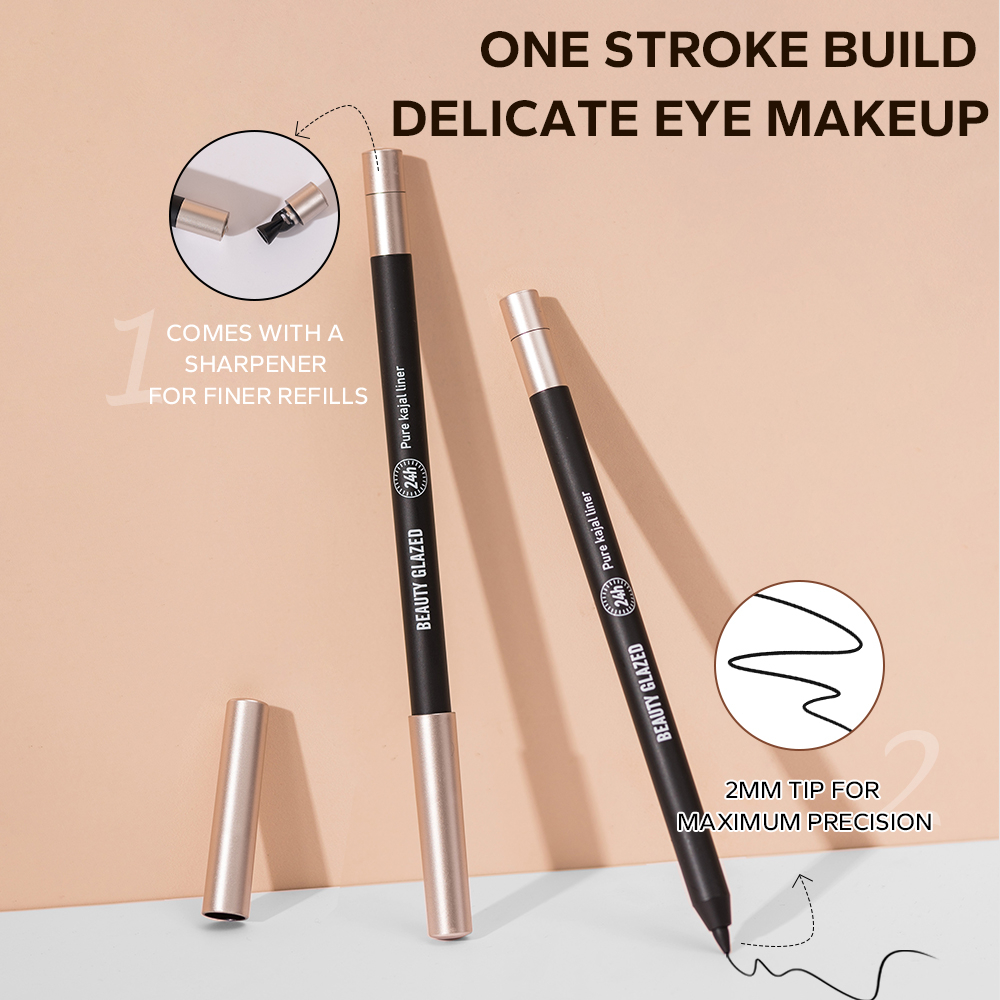 Picture of Beauty Glazed 24H Pure Kajal Liner Long-lasting Waterproof Gel Eyeliner Quick Dry Kajal 