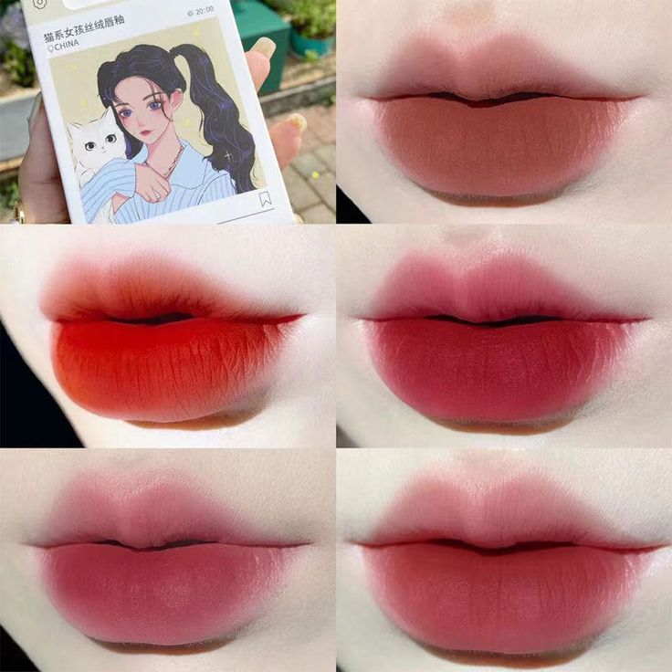 Picture of Herorange non-sticky matte cigarette 5 pcs lipstick set (46,Multicolor)