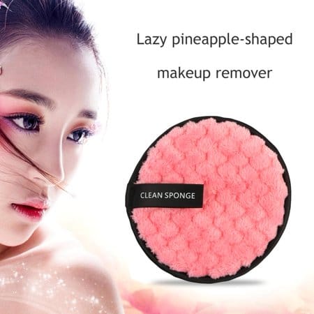 Picture of LAIKOU Makeup Remover Sponge/Puff Double-Sided - Pink(BIG) (Multicolor)