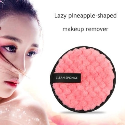 Picture of LAIKOU Makeup Remover Sponge/Puff Double-Sided - Pink(BIG) (Multicolor)