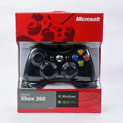Picture of Xbox Game pad 360 (Black)