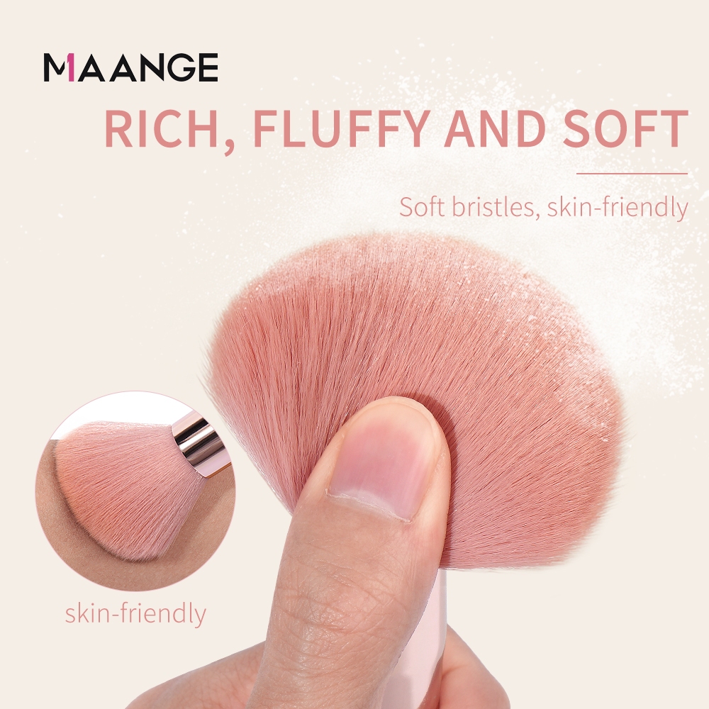 Picture of MAANGE Foundation/Powder Brush 1 Pcs (Pink)