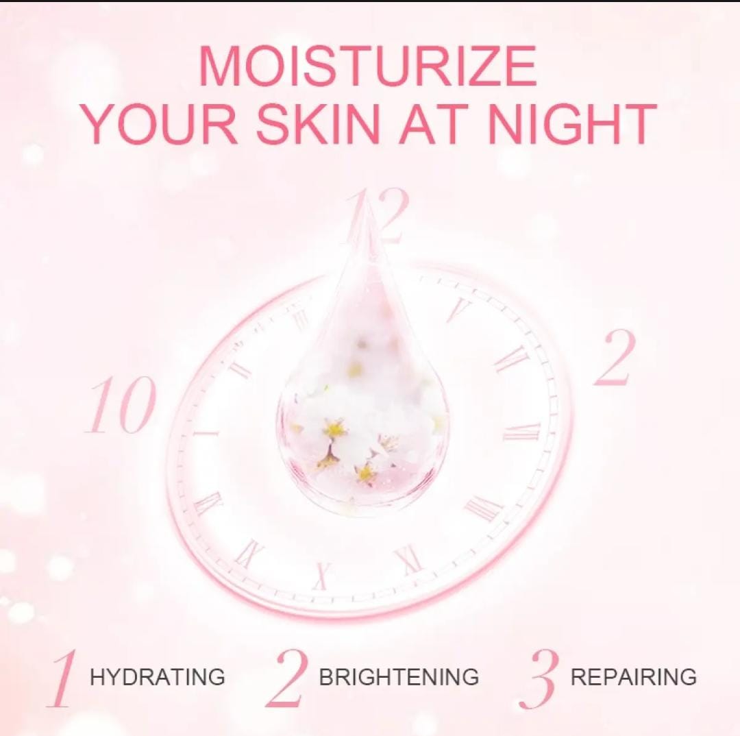 Picture of LAIKOU Sakura Sleeping Mask - 5Pcs Face Mask 