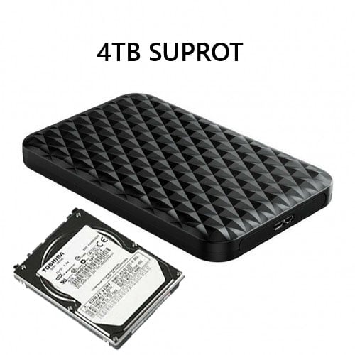 Picture of USB 3.0 HDD SATA EXTERNAL HARD DRIVE DISK ENCLOSURE CASE (Black,4TB)