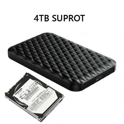 Picture of USB 3.0 HDD SATA EXTERNAL HARD DRIVE DISK ENCLOSURE CASE (Black,4TB)
