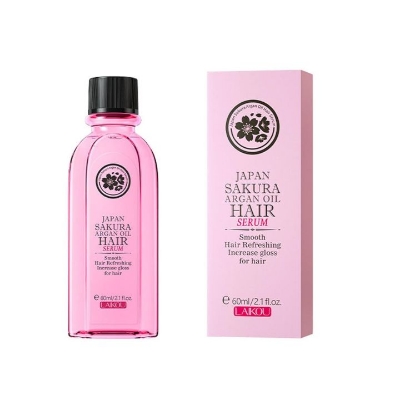 Picture of LAIKOU Japan Sakura Organ oil Hair serum 60gm 