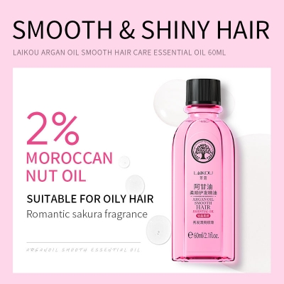 Picture of LAIKOU Japan Sakura Organ oil Hair serum 60gm 