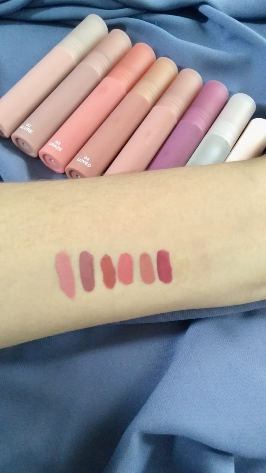Picture of Beauty Glazed 8pcs Mini Outfit Lip Set (26,Multicolor)