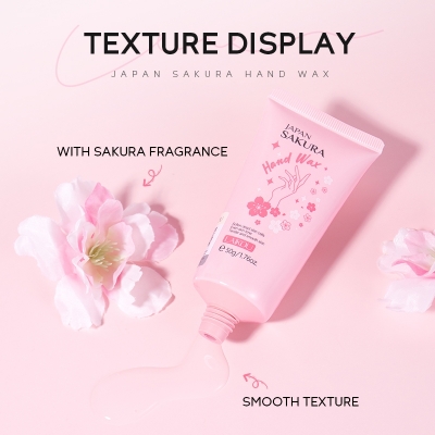 Picture of LAIKOU Japan Sakura Hand Wax Mask - 50g (Fresh)