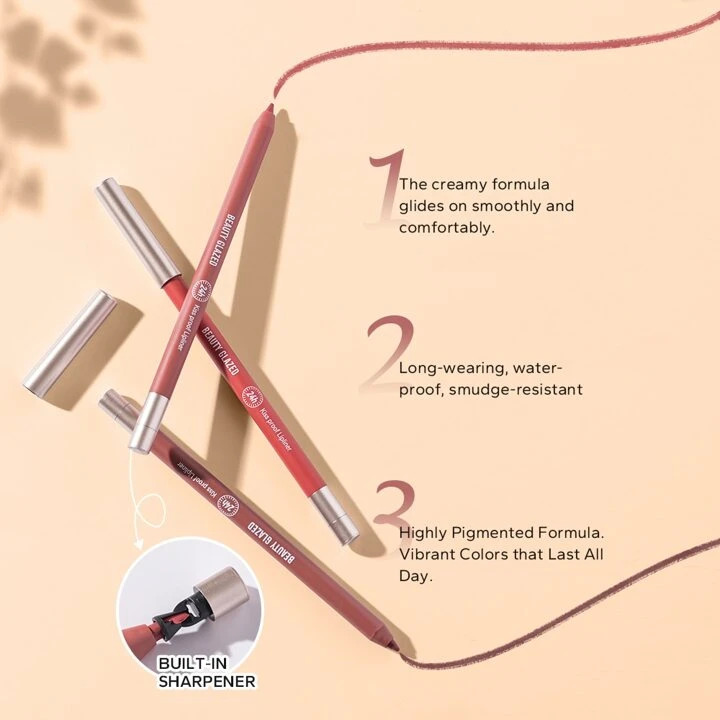 Picture of Beauty Glazed Waterproof and Long lasting lipliner shade # 106 