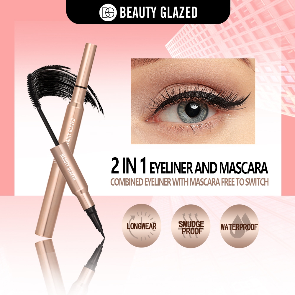 Picture of Beauty Glazed Double Head Mascara Eyeliner 2 in 1 Mascara Eyeliner 