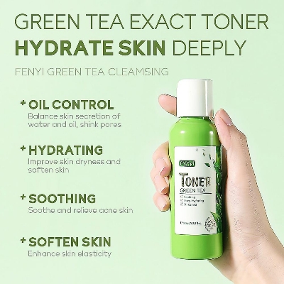 Picture of LAIKOU Tea Hydration Smooth Facial Toner Skin Care Anti-Acne Oil Control Moisturizing Soften skin product - Face Wash 