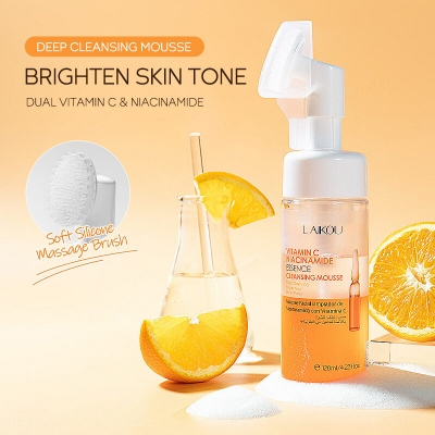 Picture of Laikou Vitamin C Niacinamide Essence Cleansing Mousse - 120ml 