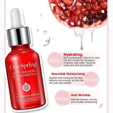 Picture of One Spring Red Pomegranate moisturizing skin care serum-15 ml 