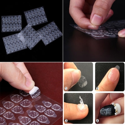 Picture of Double Sided False Nail Art Adhesive Acrylic Tape Glue Sticker 