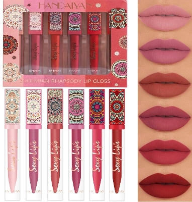 Picture of Handaiyan liquid matte lipstick set 6 in 1 box 