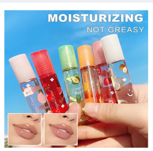 Picture of Kiss beauty moisturizing lip oil (Peach)