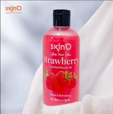 Picture of Skino Strawberry Scented Shower Gel 220ml (Fresh)