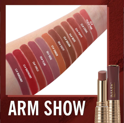 Picture of IMAGIC Kiss Proof Matte Lipstick. (26,ginger #07)