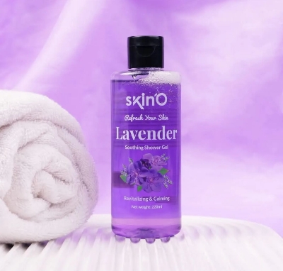 Picture of skin’O Glow Your Skin Strawberry Scented Shower Gel 220 ml (lavender,)