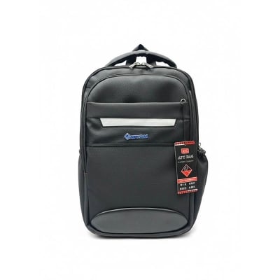 Picture of ATC Premium Slim Laptop Backpack 15.6” | Water-Resistant Business Laptop Bag | Ultra-Light Office & College Backpack | Travel-Friendly Unisex Black Daypack