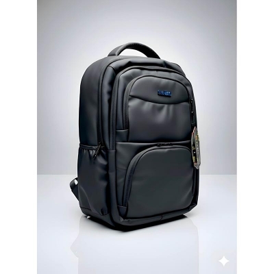 Picture of 💥 ATC BAG Original Premium Quality | 15.6 Inch Waterproof Laptop Backpack | High-Quality Office, Travel & College Bag with USB Port & Anti-Theft – Dark Grey/Black