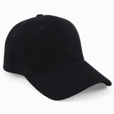 Picture of Premium Black Denim Cap for Men