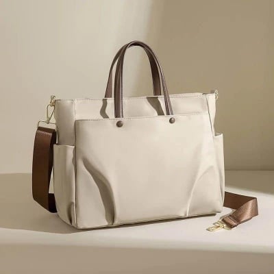 Picture of Kazi Brand Premium Women Tote Bag – Large Oxford Handbag & Shoulder Bag | Stylish, Spacious, Durable & Multi-Purpose Bag for Work, Office, Travel & Daily Use
