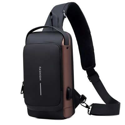 Picture of New Stylish Bag For Boys Chest Pack Multi-Functional Chest Bag School Bag Backpack Crossbody Bag Zipper Bag Sports Bag Waterproof Bag For Men