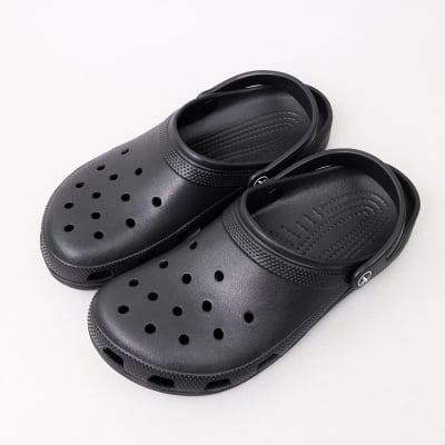 Picture of Unisex Black EVA Clogs – Lightweight Slip-On Sandals with Breathable Holes, Non-Slip Thick Sole, Waterproof & Washable Summer Shoes for Indoor, Outdoor, Beach & Casual Wear – Comfortable Trendy Footwear for Men & Women