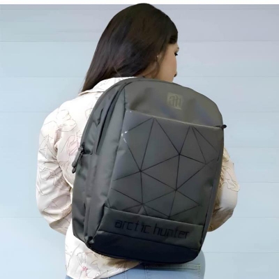 Picture of 15 Inch Stylish Water Resistant Arctic Hunter Fan's made addition Bag Laptop Backpack for all