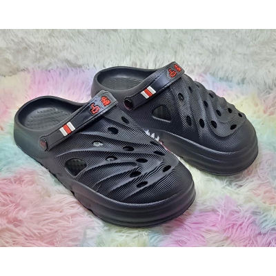 Picture of New Mens Hollow Design Slingback Round Toe Clogs Outdoor EVA Vent Crocs Sandals