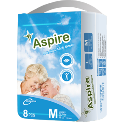 Picture of Aspire Adult Diaper Belt M 8pcs Pack