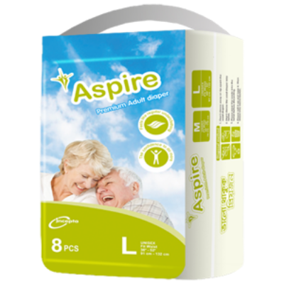 Picture of Aspire Adult Diaper Belt L 8pcs Pack