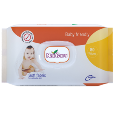 Picture of Neocare Wet Baby Wipes -80 Pcs
