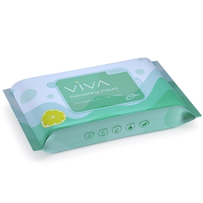 Picture of Viva Refreshing Wipes - 25pcs