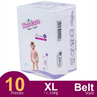 Picture of Neocare Baby Belt Diaper XL-10 pcs (11-25 kg)