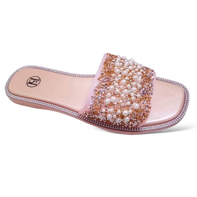 Picture of Fashionable Full Stone Siliper - Shoe For Women New Premium Sandal For Girls