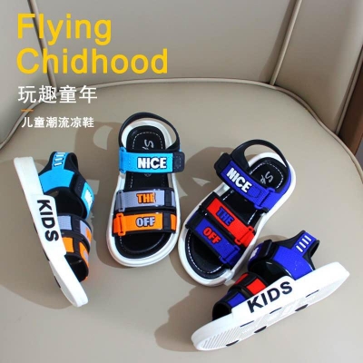 Picture of breathable Sport Sandal New sandal for Boys Beach Shoes Comfortable Soft Sole Non- Slif sandallas