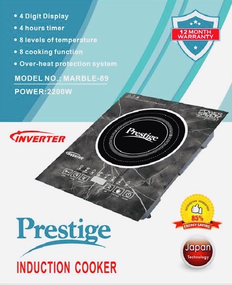 Picture of  Smokeless And Energy Savings [INVERTER] 2200W Bajaj/Prestige Induction Cooker