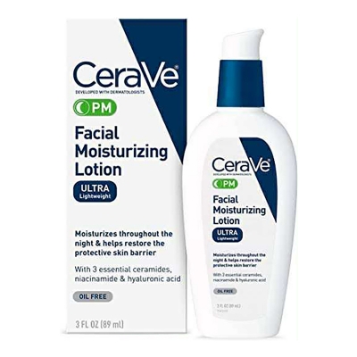 Picture of CeraVe PM Facial Moisturizing Lotion Fragrance Free for Nighttime 89 ml