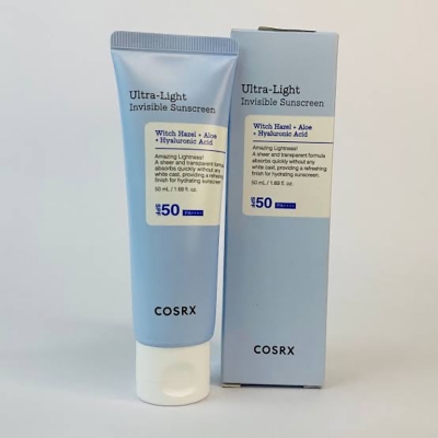Picture of COSRX Ultra-Light Invisible Sunscreen SPF50 PA++++ – 50ml | 100% Original Korean | No White Cast | Lightweight & Hydrating Sun Protection