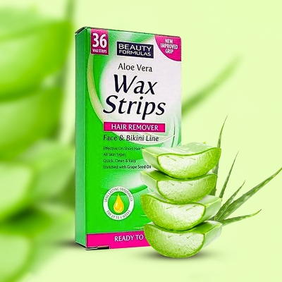Picture of Beauty Formulas Wax Strips For Face & Bikini Line 36 psc