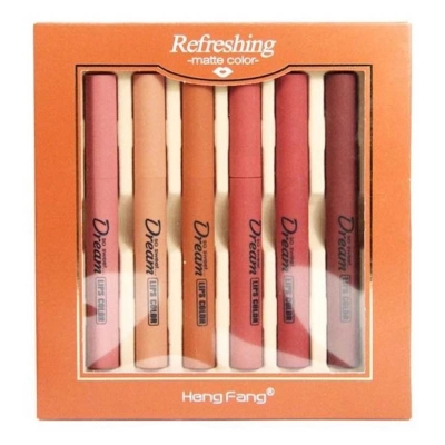 Picture of HengFang Matte Lipstick 6 Pcs Set