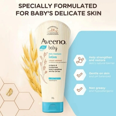 Picture of Aveeno Baby Daily Moisture Lotion, 227g