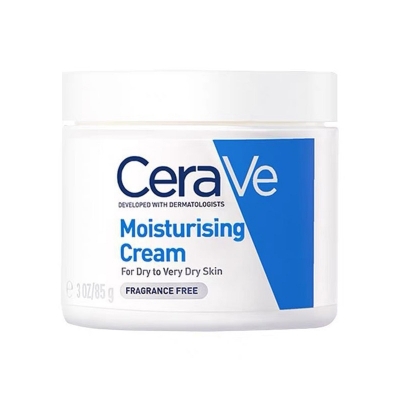 Picture of Cerave Moisturizing Cream Nicotinamide Hydrating Repair Skin Barrier Moisturizer Brighten Skin Tone Face Cream C Cream 85g