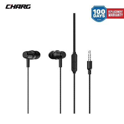 Picture of CHARG DM-E63 3.5MM In-Ear White Wired Earphone