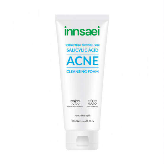 Picture of INNSAEI SALICYLIC ACID ACNE SOLUTION CLEANSING FOAM 150ML (made in bangladesh) (Next lavel cosmic)